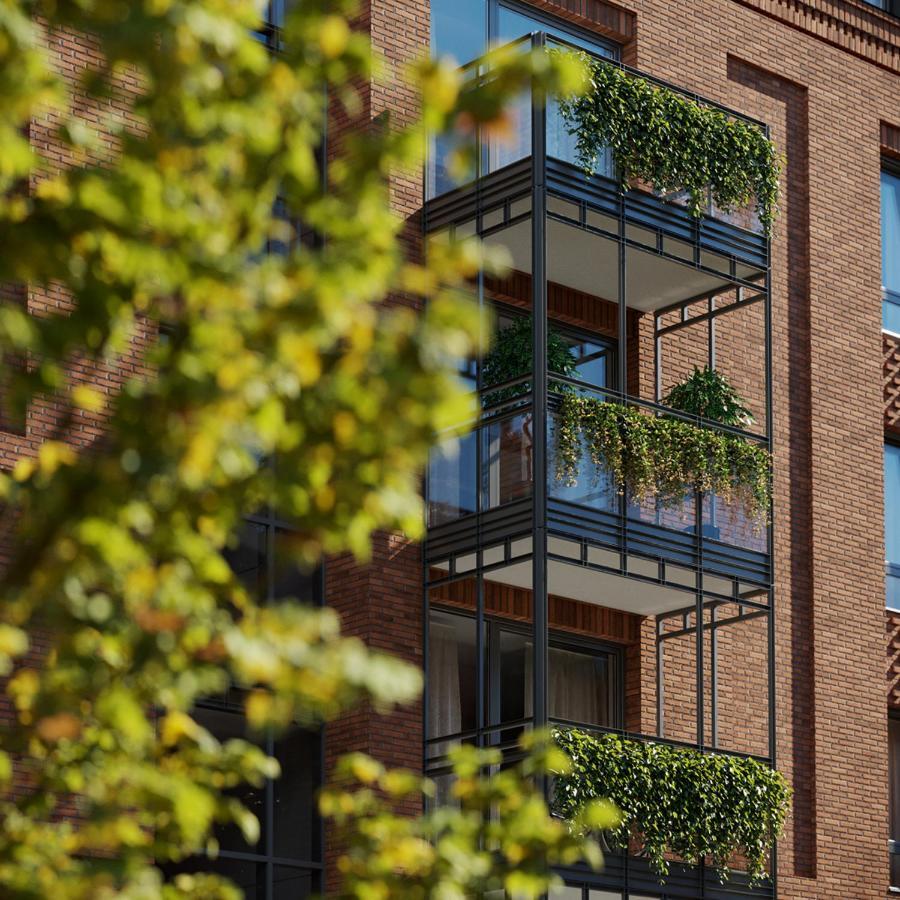 Green Estate Old Town Apartment, Private Parking, Balcony Гданьск Экстерьер фото