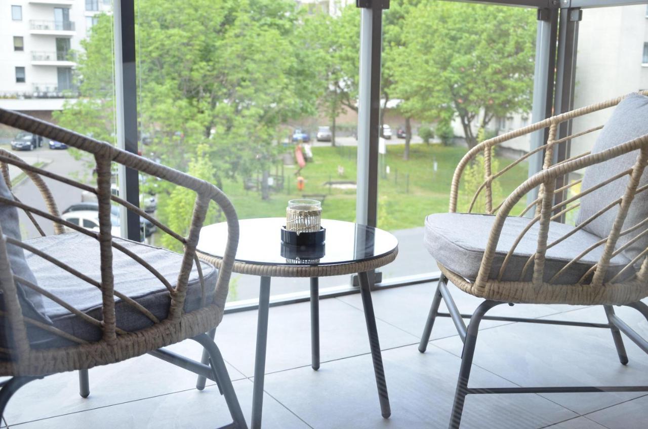 Green Estate Old Town Apartment, Private Parking, Balcony Гданьск Экстерьер фото